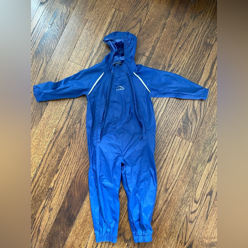 LL Bean 6-12M Rain Bunting
